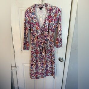 Talbots wrap dress, size 4